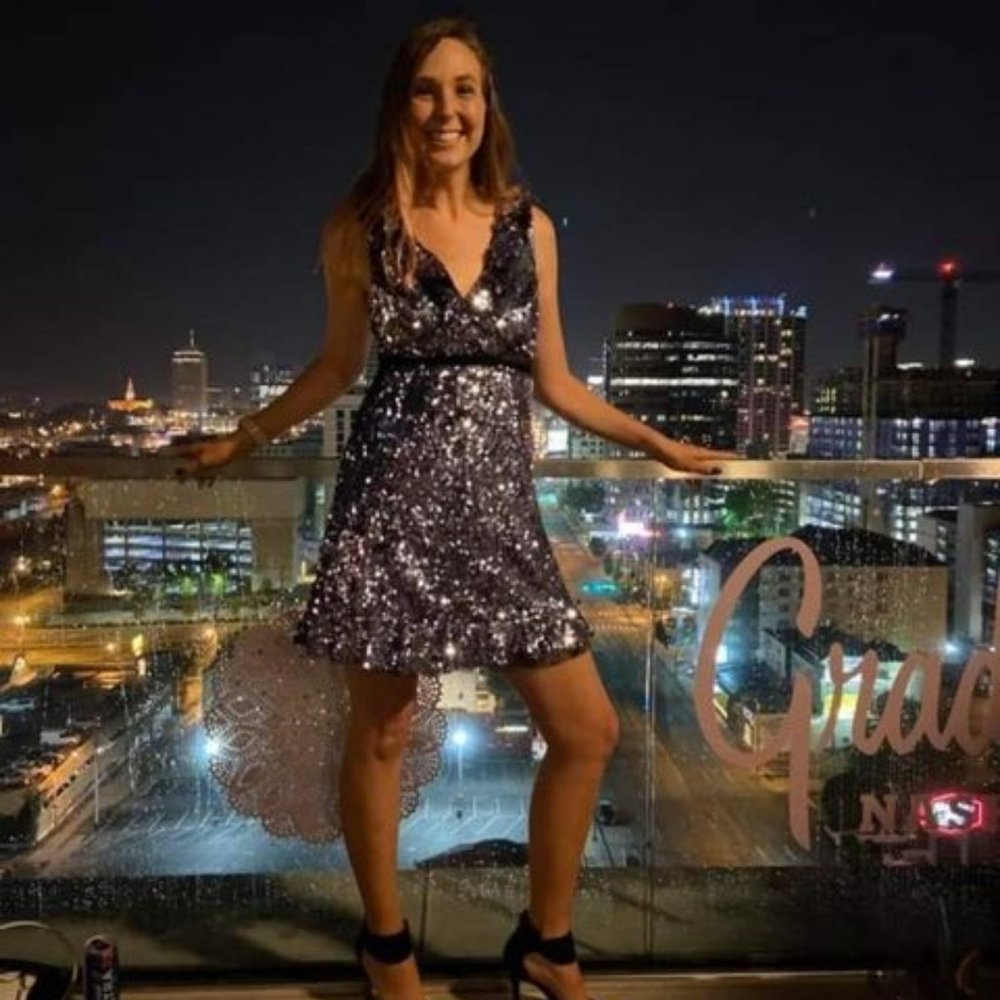 Purple, Sequin, Dress, night, out, mini Free, people, Designer, sparkles, shine